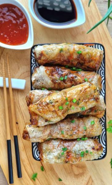 Sajgonki z piekarnika lub airfryera