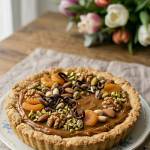 Mazurek kajmakowy z bakaliami