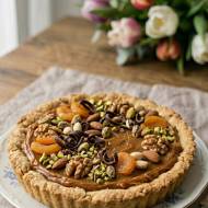 Mazurek kajmakowy z bakaliami