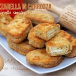 Mozzarella in carrozza - mozzarella smażona w bułce