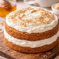 Torcik  miodowy  z mascarpone