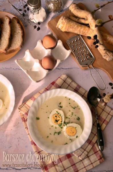 Barszcz chrzanowy – kuchnia podkarpacka