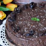 SERNIK ŚLIWKA W CZEKOLADZIE