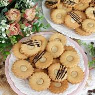 ciasteczka z kremem kawowym