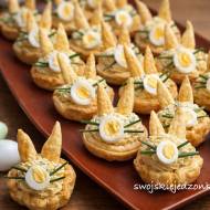 Zajączki z jajeczną pastą