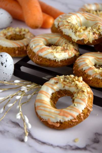 Marchewkowe donuty