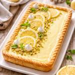 Mazurek z cytrynowym kremem