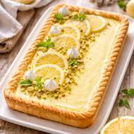 Mazurek z cytrynowym kremem