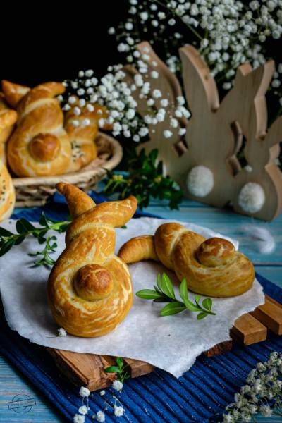 Bułeczki „Zajączki”