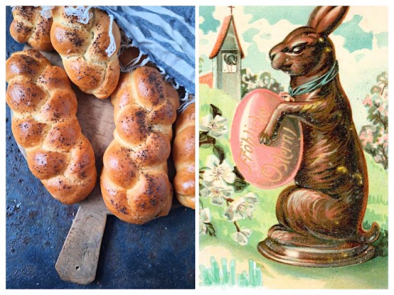 Mini chałeczki wielkanocne