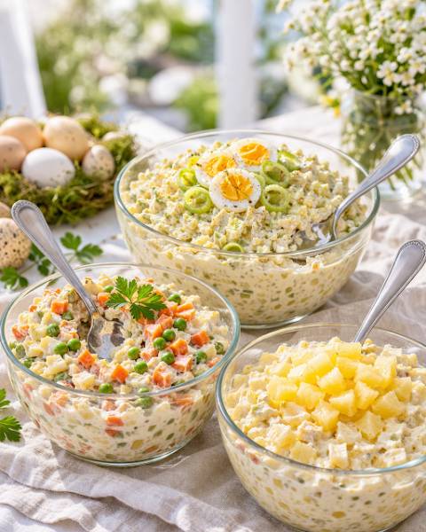 Sałatki wielkanocne 