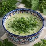 Zupa krem z młodej pokrzywy Thermomix