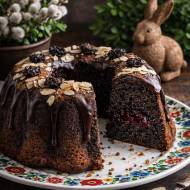 Babka makowa z powidłami