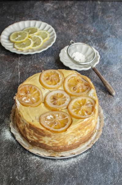 Sernik limoncello