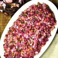 Sałatka śledziowa z buraczkami