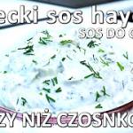 Przepis na turecki sos haydari