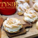 Ptysie z kremem mascarpone
