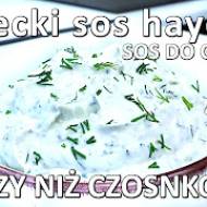 Przepis na turecki sos haydari