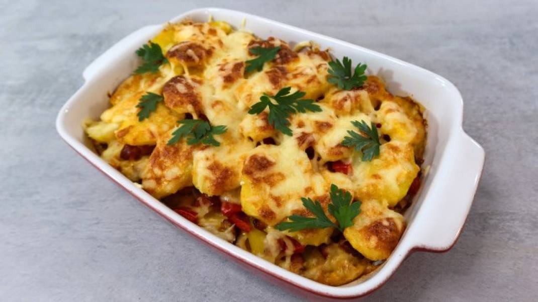 Zapiekanka wiejska + film