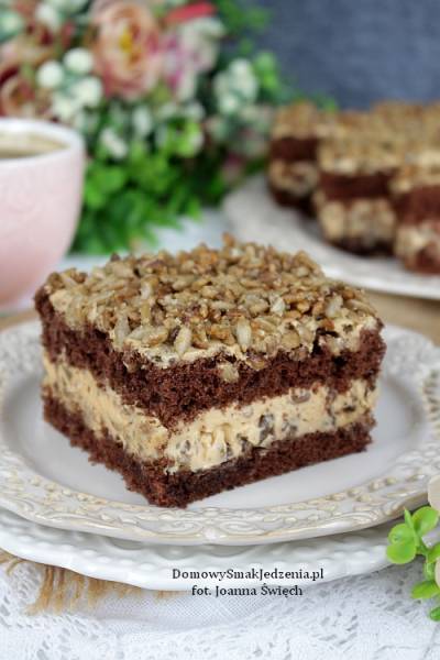 słonecznikowiec – ciasto ze słonecznikiem