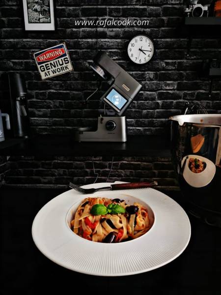 Tagliatelle alla puttanesca w Kenwood XL