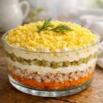 Sałatka mimoza – inaczej