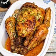 Kurczak z rękawa pieczony w całości