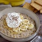 Owsianka al’a banoffee pie