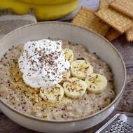 Owsianka al’a banoffee pie