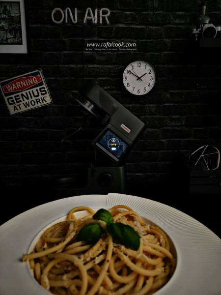 Bucatini al limone, prosty makaron z cytryną