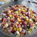 Sałatka z kabanosami