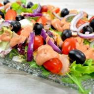 Sałatka z pieczonym kurczakiem + film