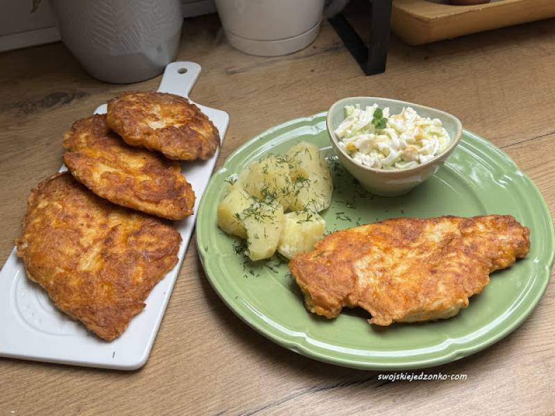 Kotleciki z kurczaka w jogurtowym cieście