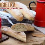 Bagietka z suszonymi pomidorami