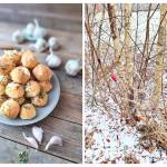 Domowe mini-bułeczki czosnkowe na jogurcie