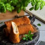 Krokiety z tortilli z szynką i serem