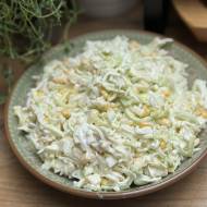 Surówka z pora z kukurydzą