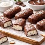 Domowe batoniki bounty.