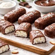 Domowe batoniki bounty.