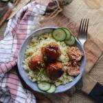 Słodko-ostre klopsiki z tuńczyka