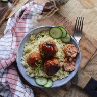 Słodko-ostre klopsiki z tuńczyka