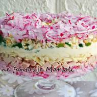 WARSTWOWA SAŁATKA Z RZODKIEWKĄ  +  FILMIK