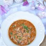 Flaczki z boczniaka i warzyw