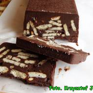 Blok czekoladowy ( z prawdziwą czekoladą ).