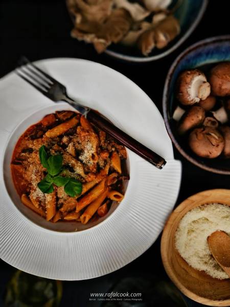 Pasta alla Boscaiola, oryginalny przepis – Kenwood