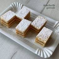 Szarlotka krucha przekładana
