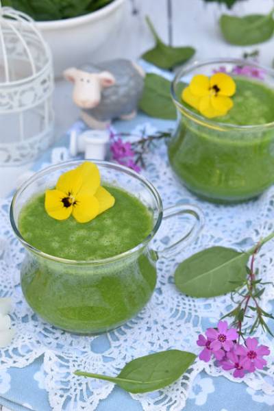 Smoothie ze szpinaku na podniesienie ferrytyny