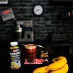 Nocna owsianka banoffee z Nutellą i Müller Protein – fit deser bez cukru