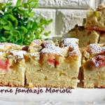 EXPRESOWE CIASTO JOGURTOWE Z RABARBAREM  +   FILMIK