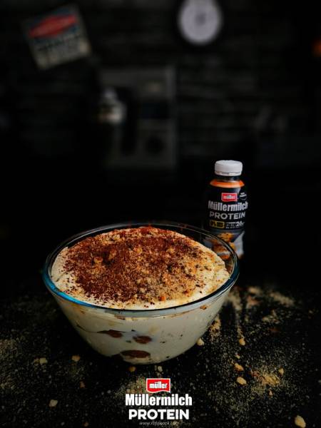 Tiramisu z Müllermilch Protein w Kenwood Cooking Chef XL